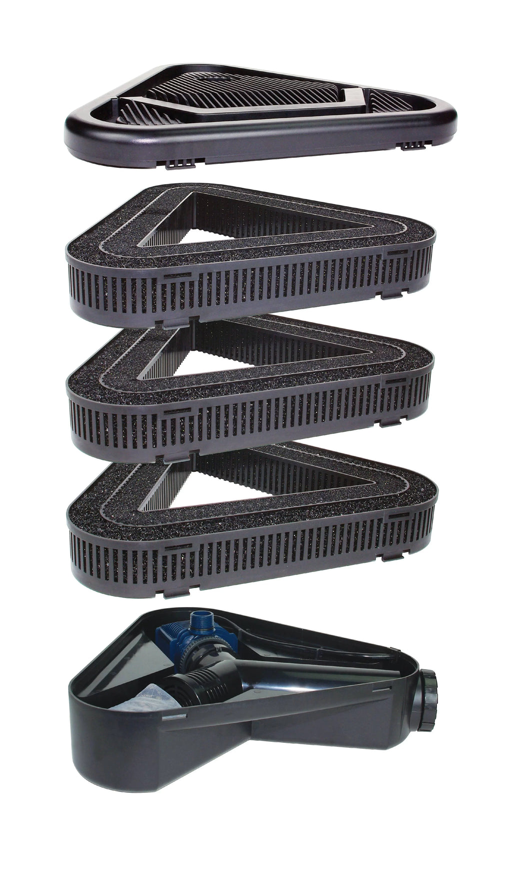 to Pond Pond Quiet with One® Filter - Includes 4000 2000 Sterilizer ALL-IN-ONE up TRIPLE Pump for UV Gallons