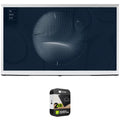 QLED Samsung 55 CPS 2 4K The Serif with Enhanced YR HDR Bundle Inch (2022) TV UHD QN55LS01BA Smart Pack Protection