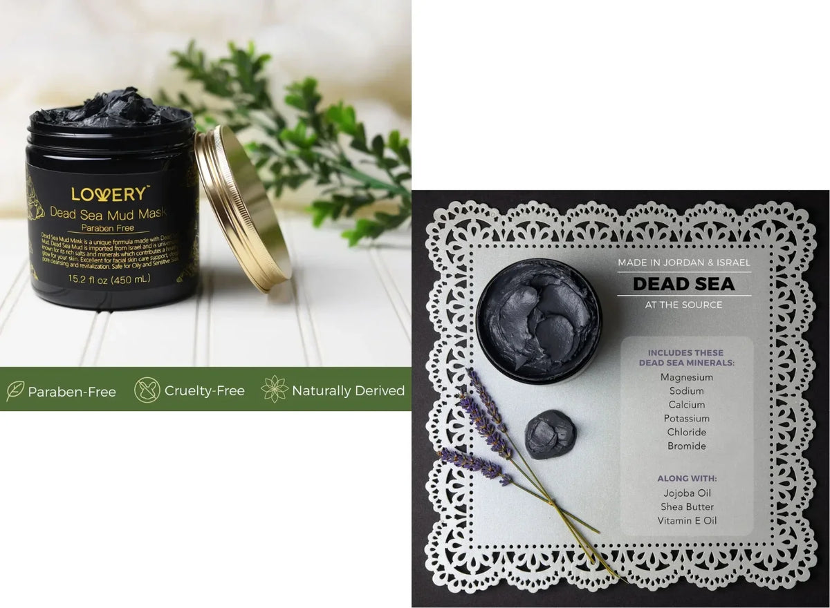 Mud with Vitamin & Oil Jojoba Dead Pore Mask Reducer Sea E,