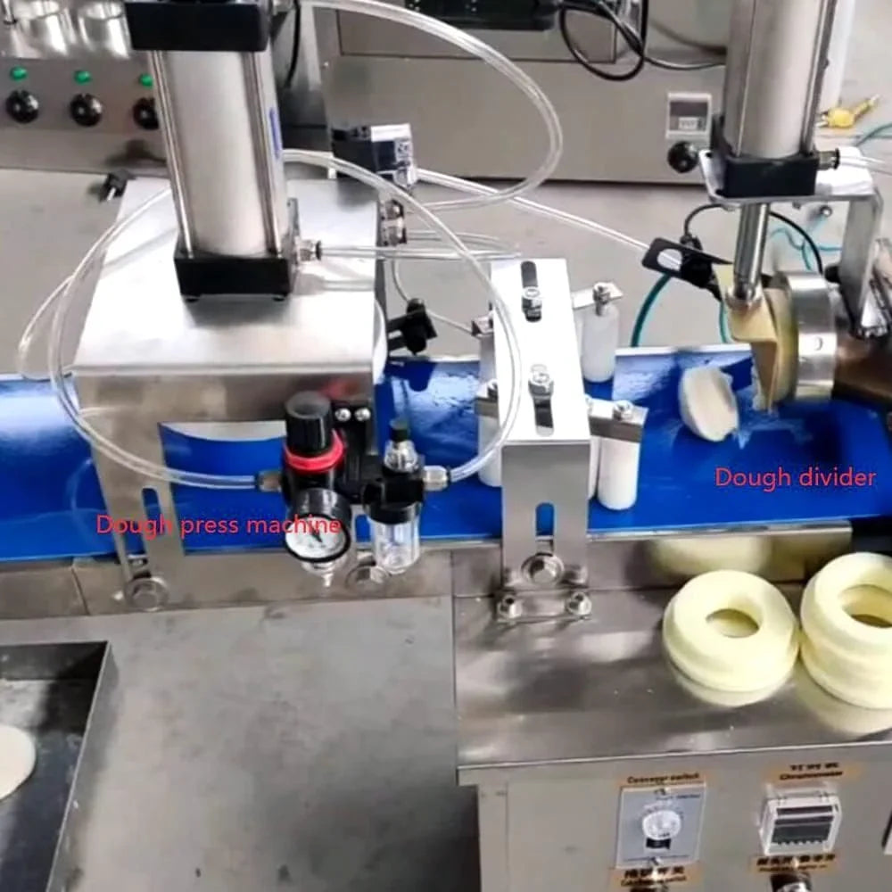 Pastry and Pizza 110V Dough Full-automatic Dough PreAsion Machine Press Divider Cake