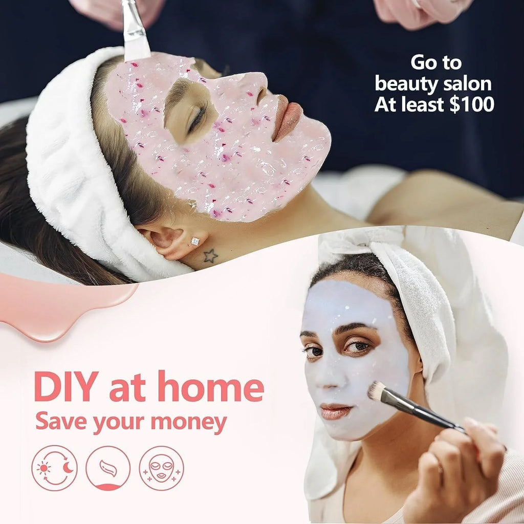 Peel Care Off Fl Mask (2K Off GOLD) SkinCare, Professional Mask, Facial Oz hydrojelly for Gel Face Jelly Moisturizing Hydrating Natural Mask, Masks 23 Facial Peel Powder & DIY Skin