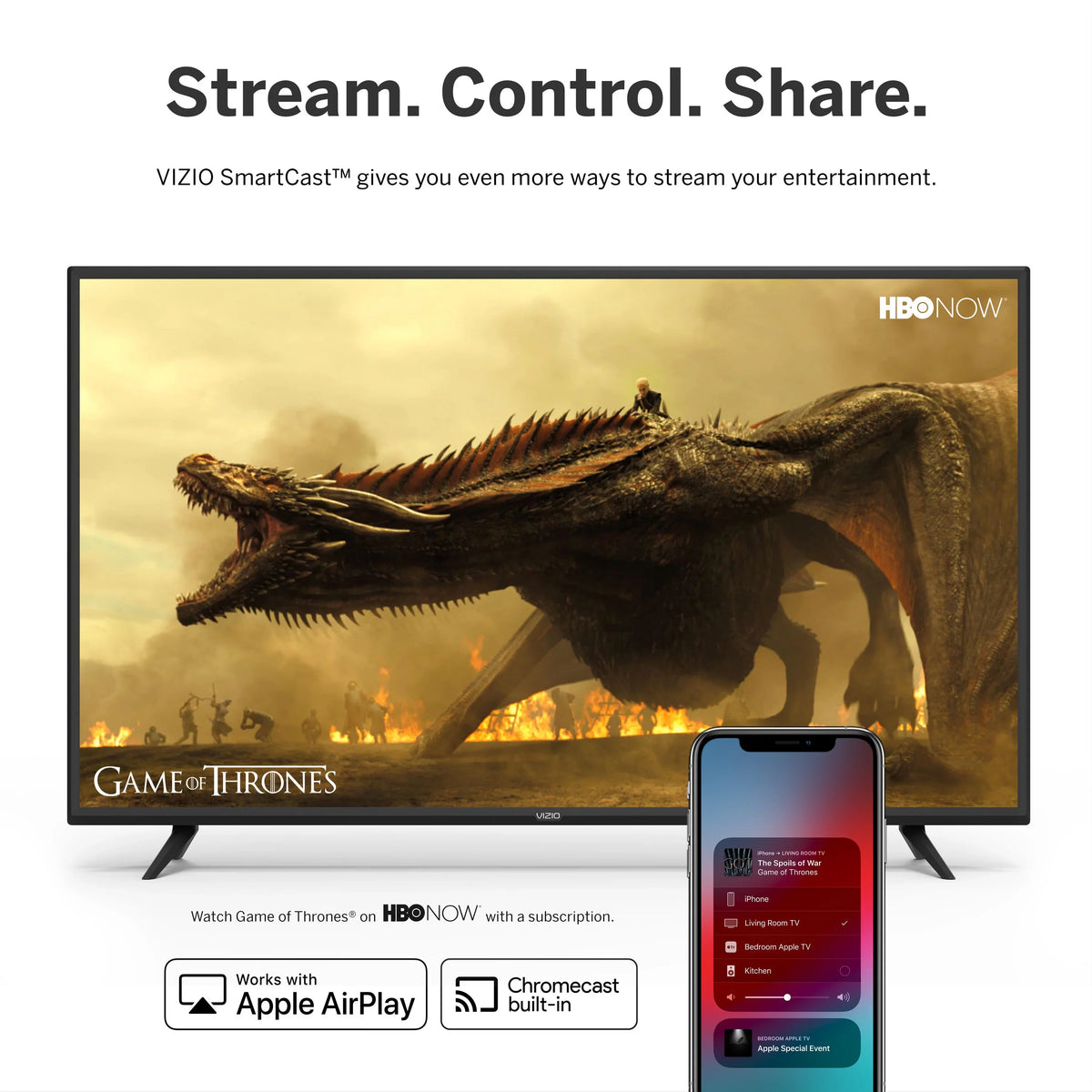 LED SmartCast 4K TV V656-G4 UHD HDR V-Series Smart Class VIZIO 65"