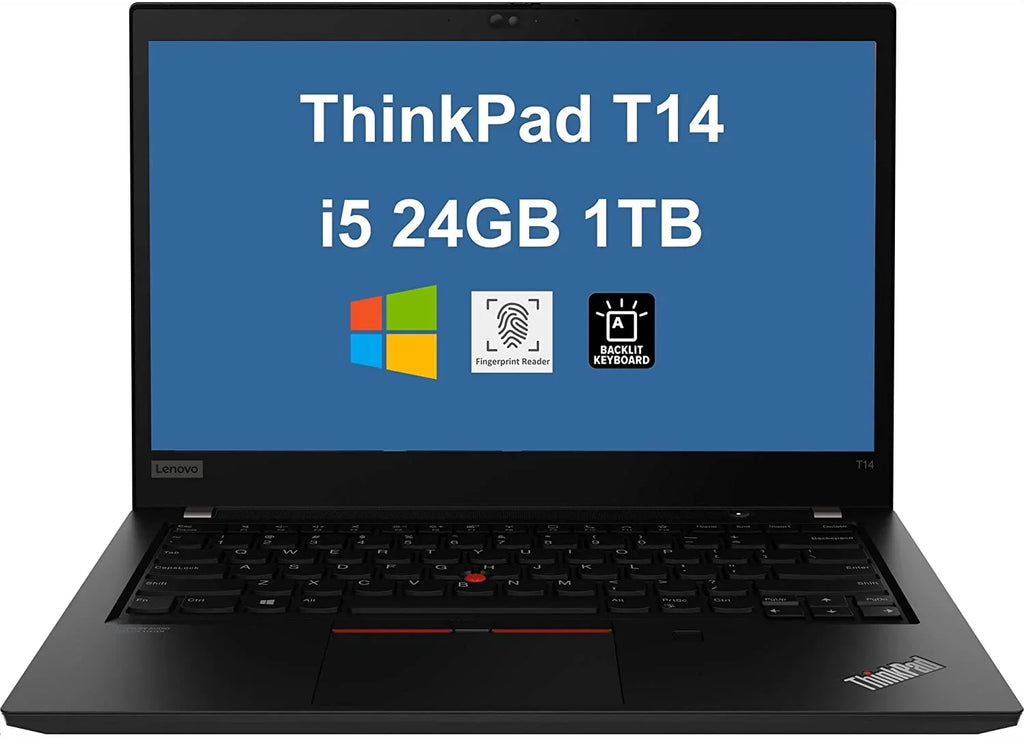 ThinkPad Pro Lenovo x IPS i5-1135G7, Fingerprint, (Intel Business Webcam, 14" KB, UHD 4, 6, T14 SSD, Wi-Fi 4-Core 1TB Thunderbolt 24GB Windows FHD Laptop, 10 Backlit 2 PCIe RAM, Graphics)