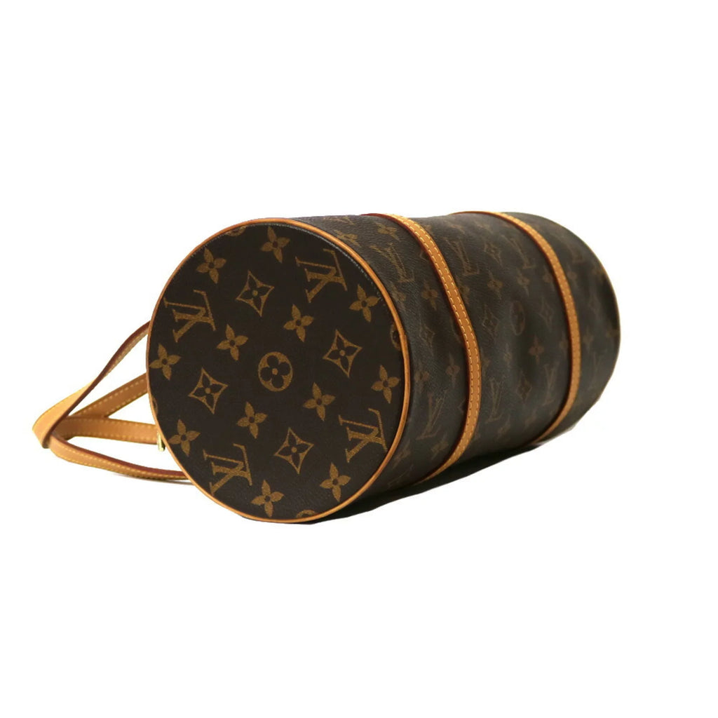 Brown Papillon 30 VUITTON Shoulder LOUIS Bag Pre-Owned Canvas Women's M51385 Monogram (Good)