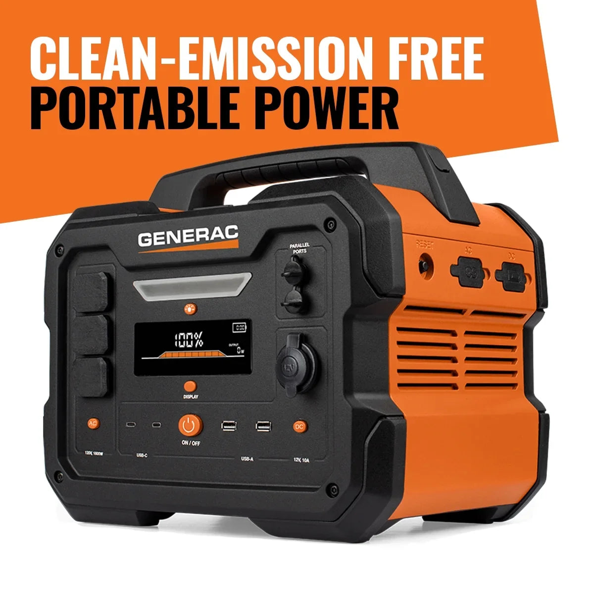 Powered 8026 Compatible Generator Power Panel Station 2106Wh Generac Charging Solar Portable - Battery 1600/3200W