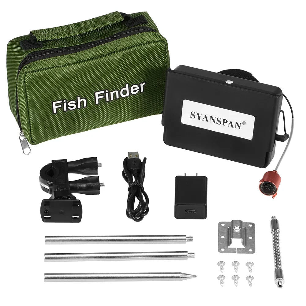 Inch Carry Finder Ice Night Cable Boat Vision Camera with Arealer 20M 4.3 Underwater Fish Camera Fishing Waterproof Bag Portable Fishing