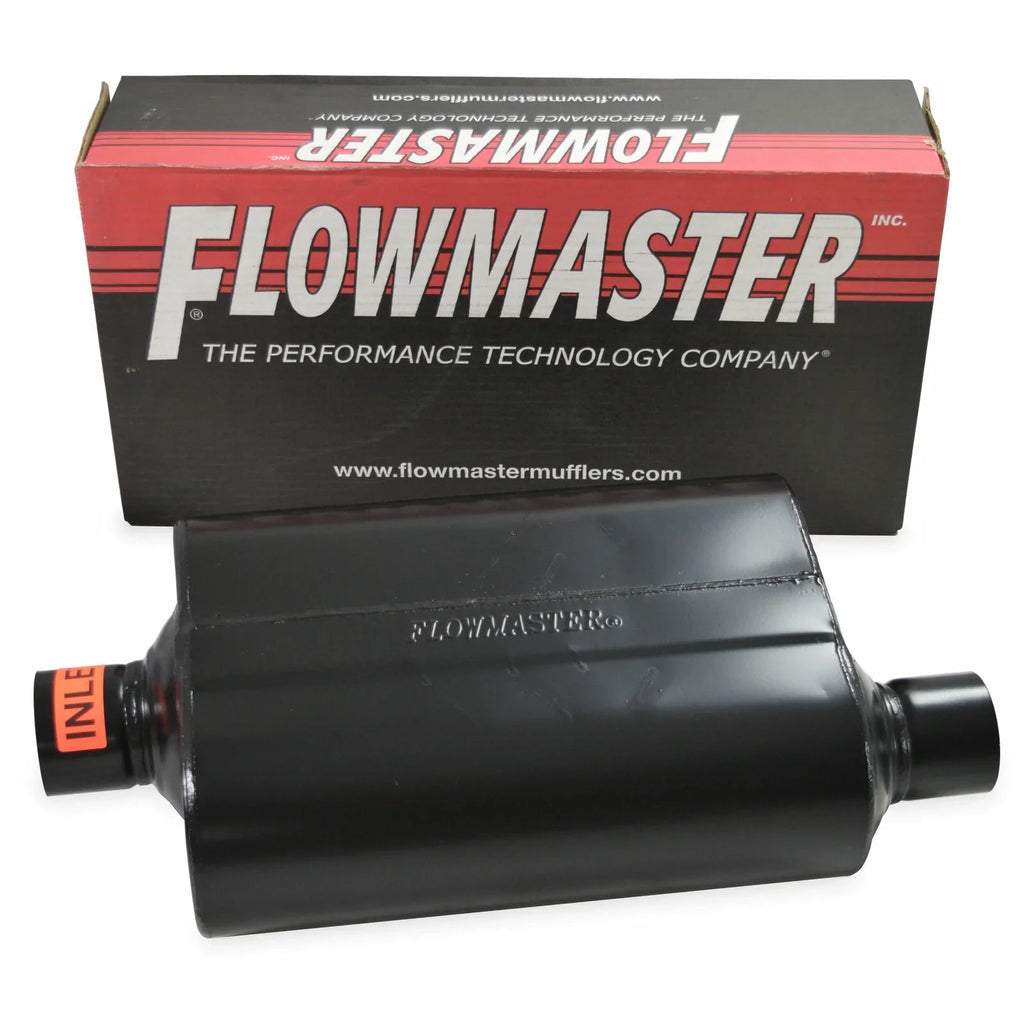 Rear 2.5" Tips Super Exit Exhaust Dual 80-86 40 F-Series RC Flowmaster Ford Kit
