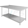 Kitchen Work Stainless Duty Commercial Steel Table Outdoor Table Table Prep 72"L*30"W*35.5"H Food Heavy Kitchen & Work