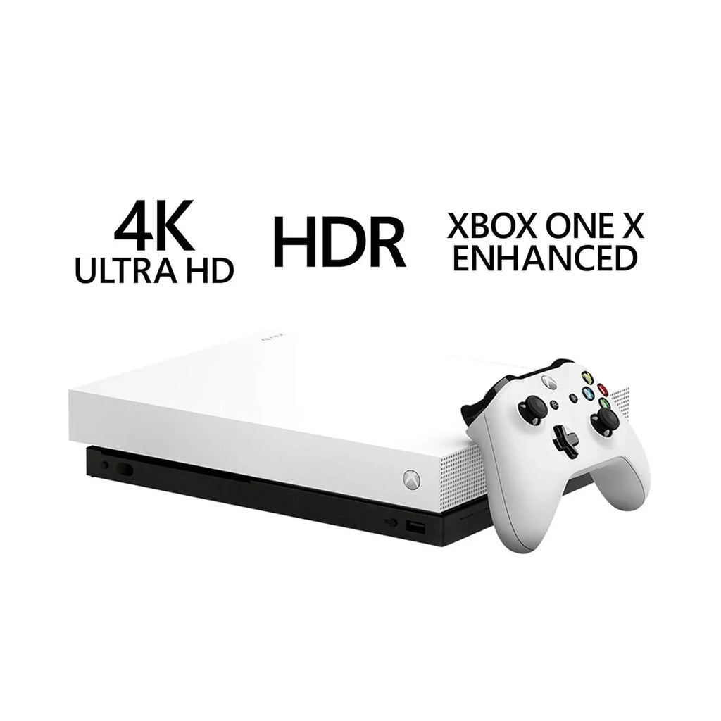HDMI White Bundle Cleaning X (Refurbished: AXTION with Microsoft Like One BOLT Xbox Ultra New) Pre-Owned HD 1TB, 4K Kit