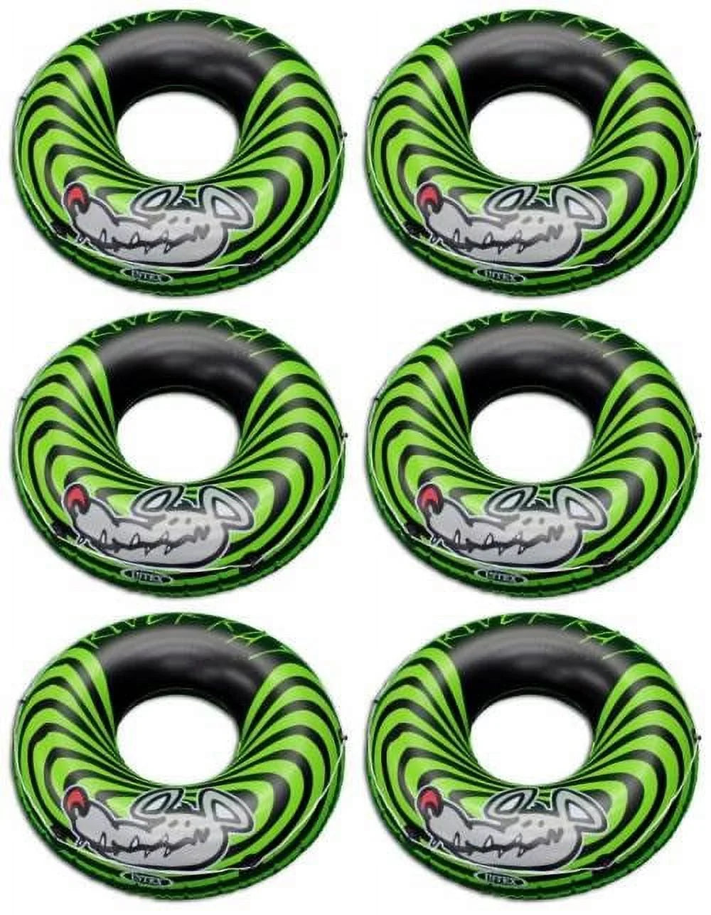 Intex 68209E Inflatable For Rat 6 River 48-Inch Tubes Lake/Pool/River 6-Pack x |