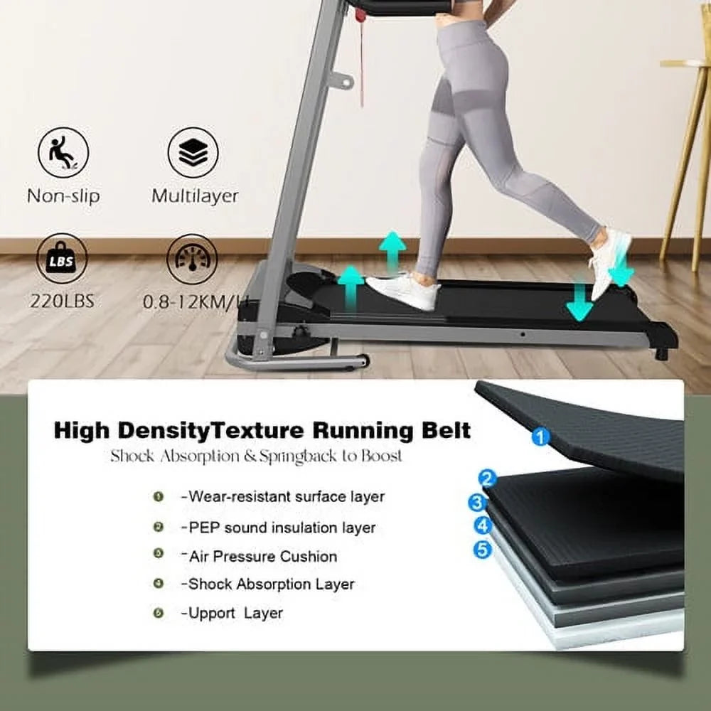 Quality, Comfort, Affordable, High Small Storage, Mydepot Saving, Friendly, Apartment Space Folding Durable, Compact Safety Treadmill, Easy Design,