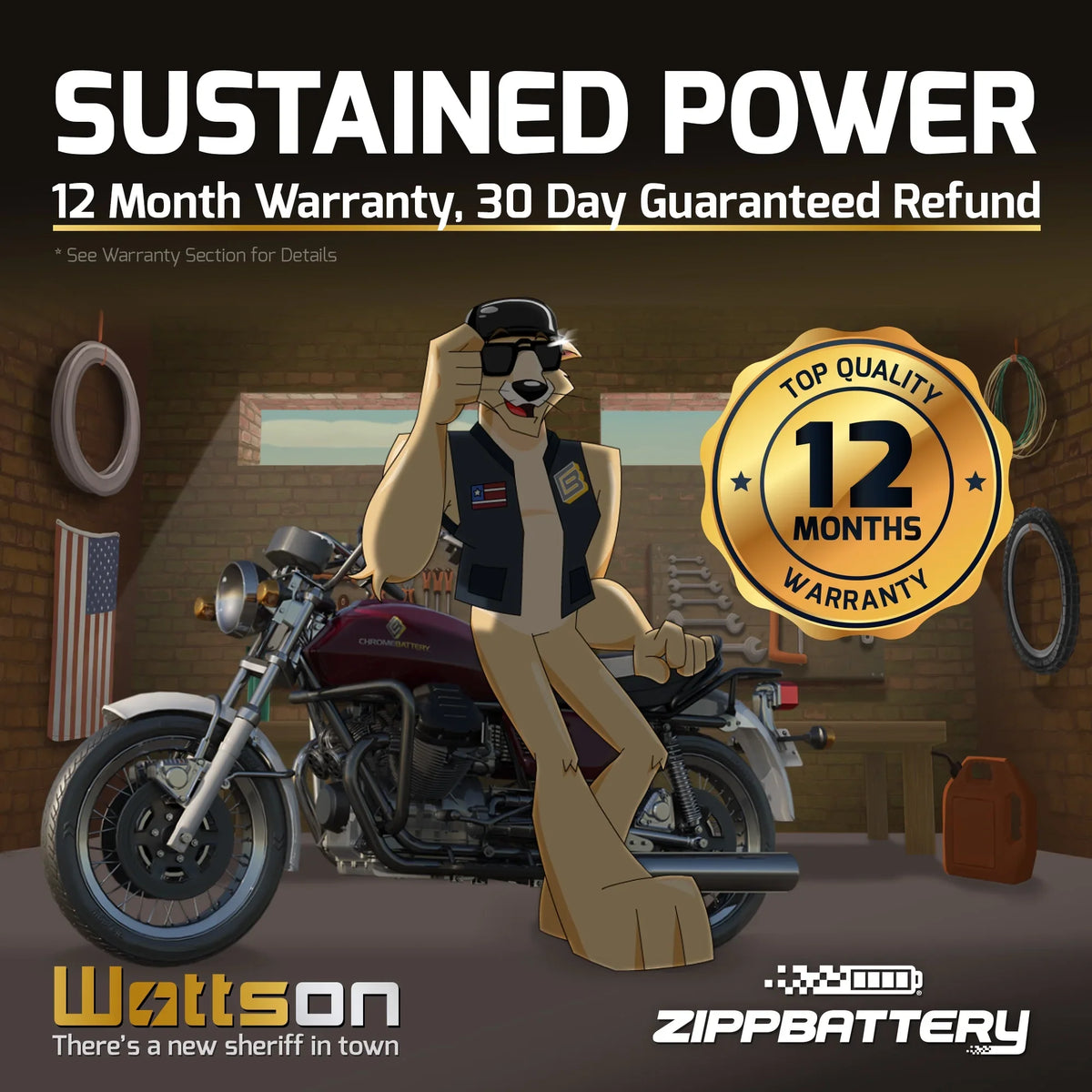 150cc Elite Battery 85'-86' Ah, CCA) Volt,8 for (9-BS 12 Ch150 Zipp YTX9-BS Scooter 120 Battery Honda