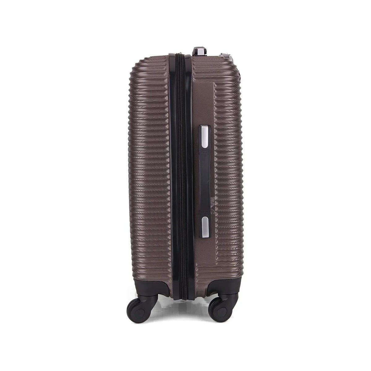 Carry-On PC/ABS Royal Plastic Luggage InUSA (IUROY00S-BRO) Brown