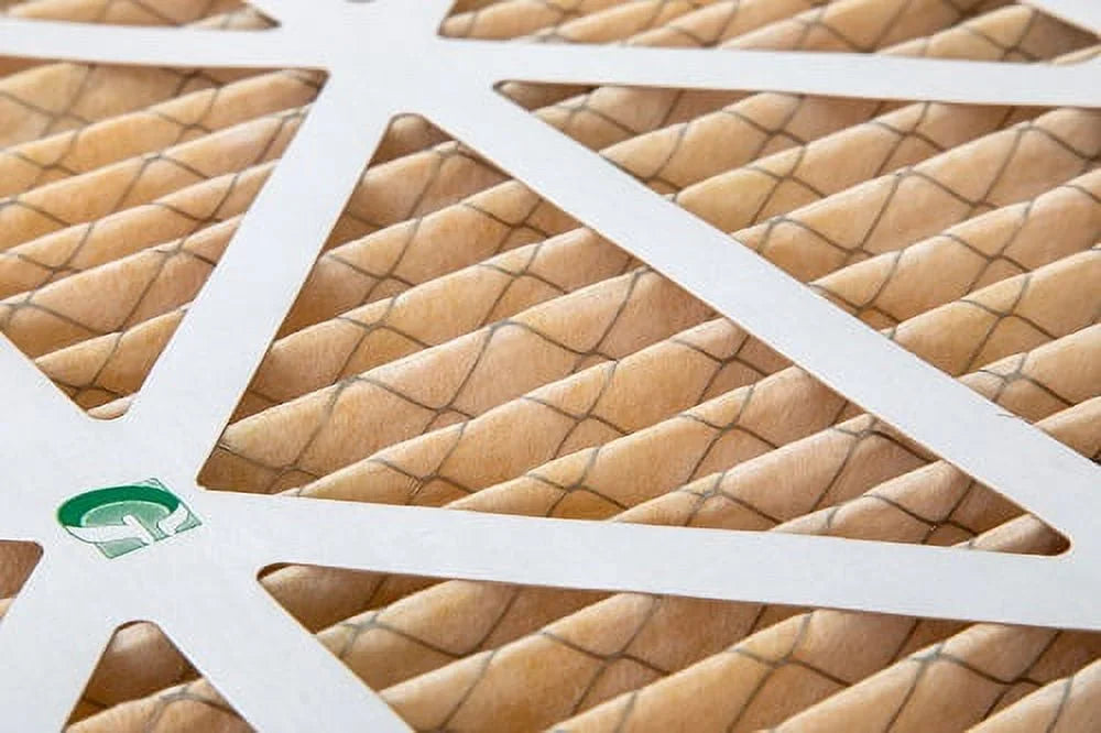 Filters 12x20x2 Size: x 11 Actual Air 3 Inch Pleated by 1-3/4 Pack MERV 11-1/2 of 19-1/2 Glasfloss. x 2"