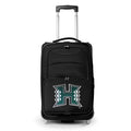MOJO Carry-On Black Rolling Warriors 21" Hawaii Softside Suitcase