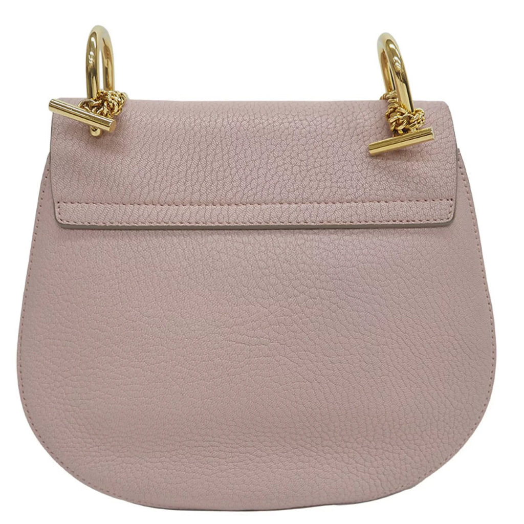 Chain 3S1031-9 Shoulder Chloe (Good) Chloé Drew Leather Pre-Owned Bag Ladies Pink
