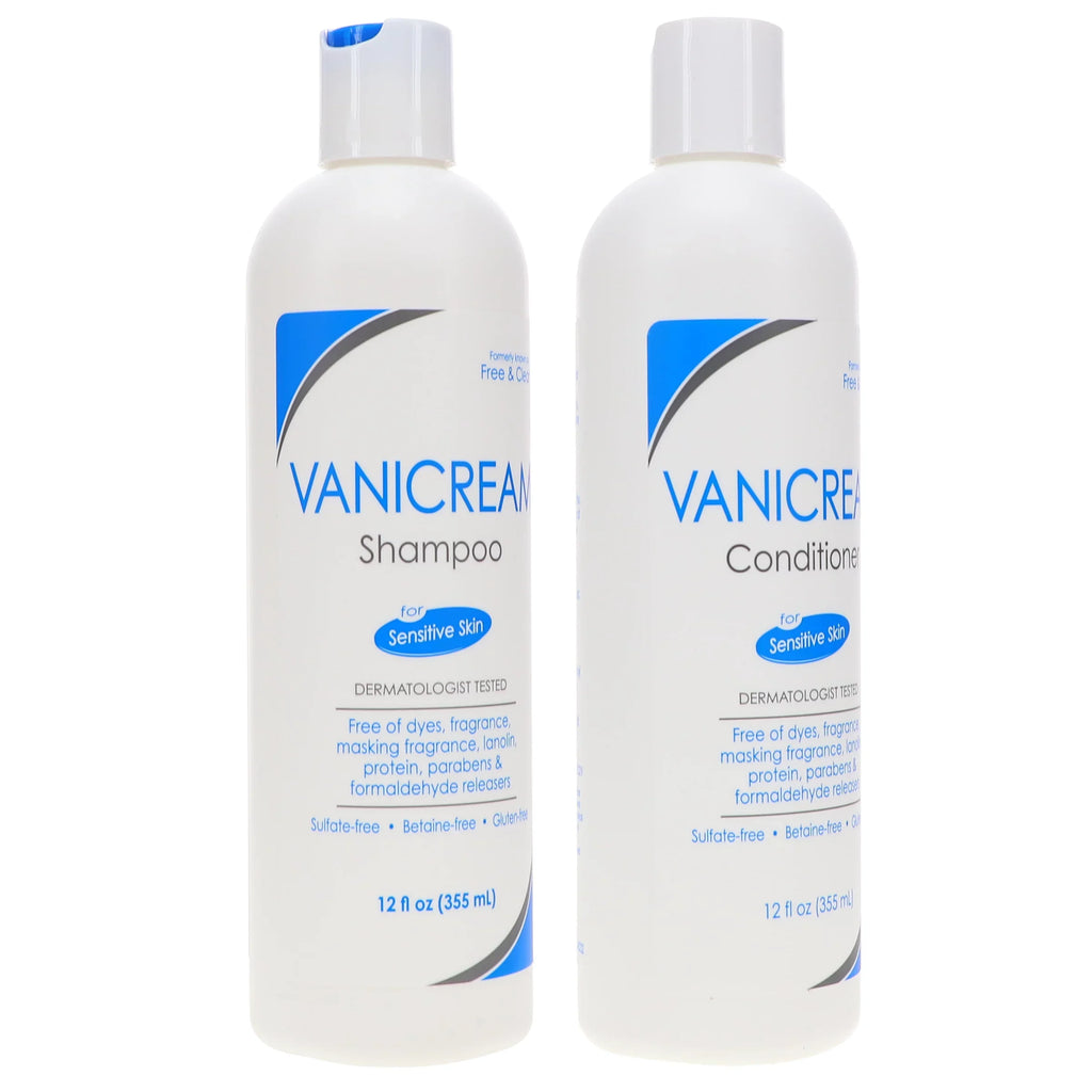 12 oz Vanicream Combo oz Conditioner & Shampoo 12 Pack