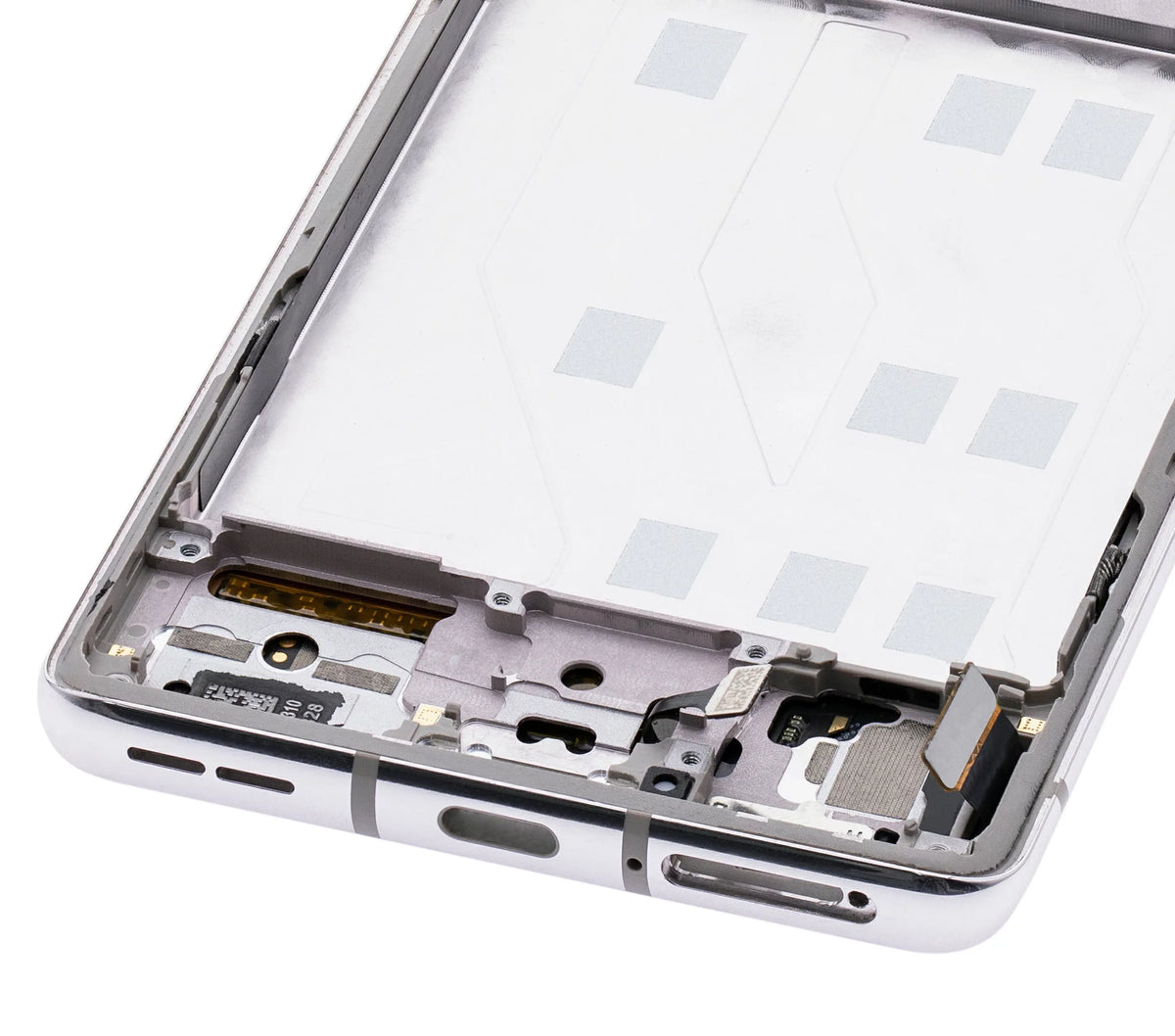 8 5G With Silver) For Frame) Frame UW OnePlus (Refurbished) Replacement Assembly (Non-Verizon / (Polar Compatible 5G OLED