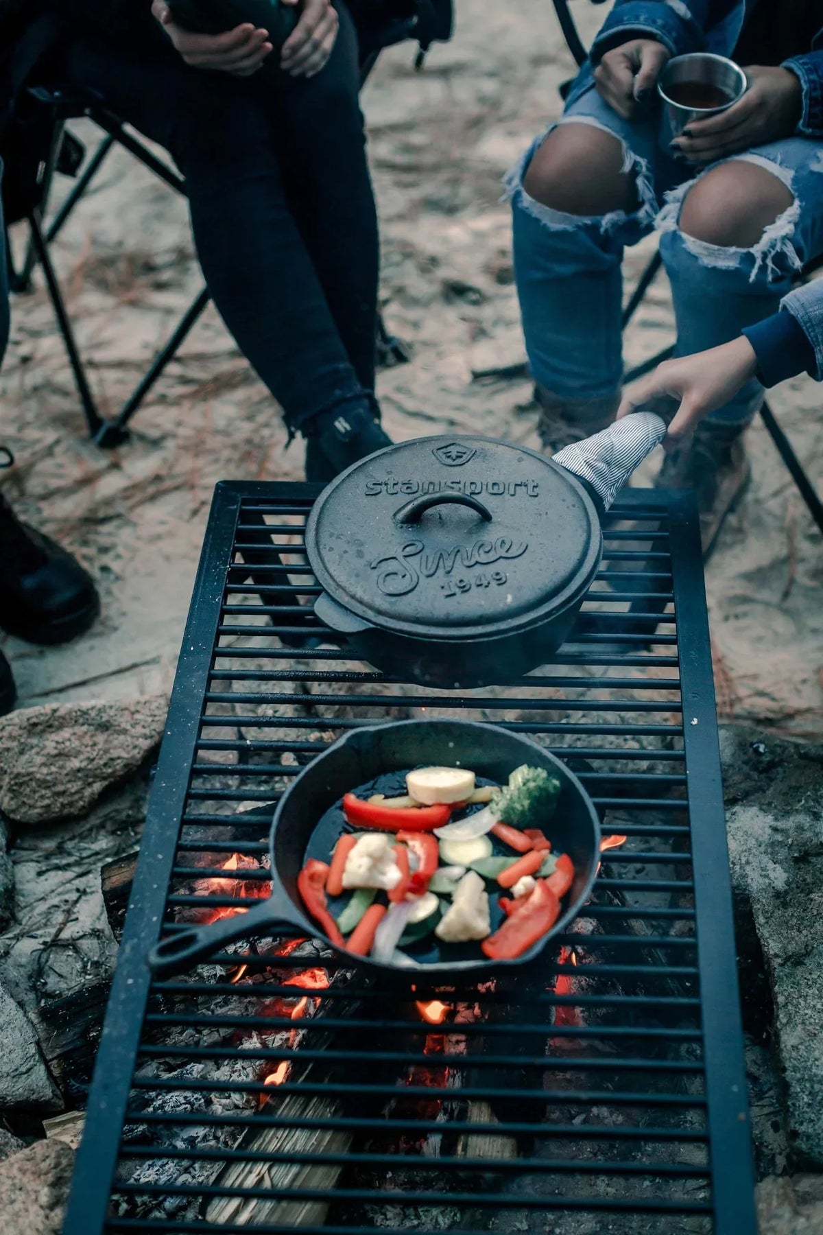 '- Duty 36" x Grill Stansport 18" Heavy