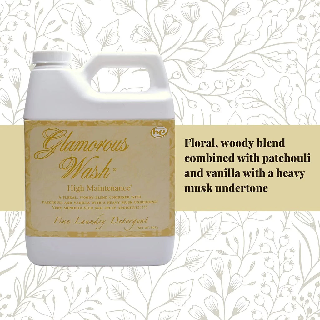 1 Liquid Wash Tyler Candle 907g Glamorous Laundry - High Container, Company Detergent Maintenance
