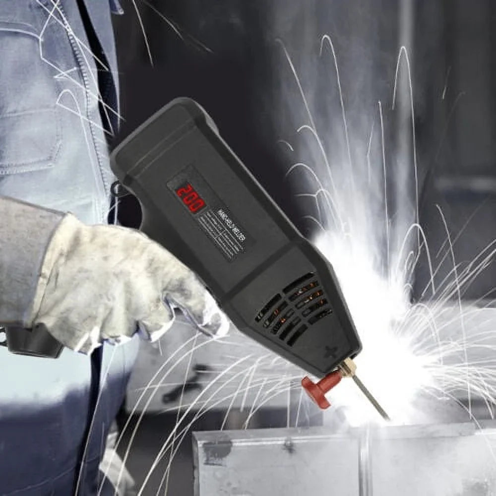 Portable Welder Digital Gun Machine Welder Hand-held 3000W 110V Welding Stick