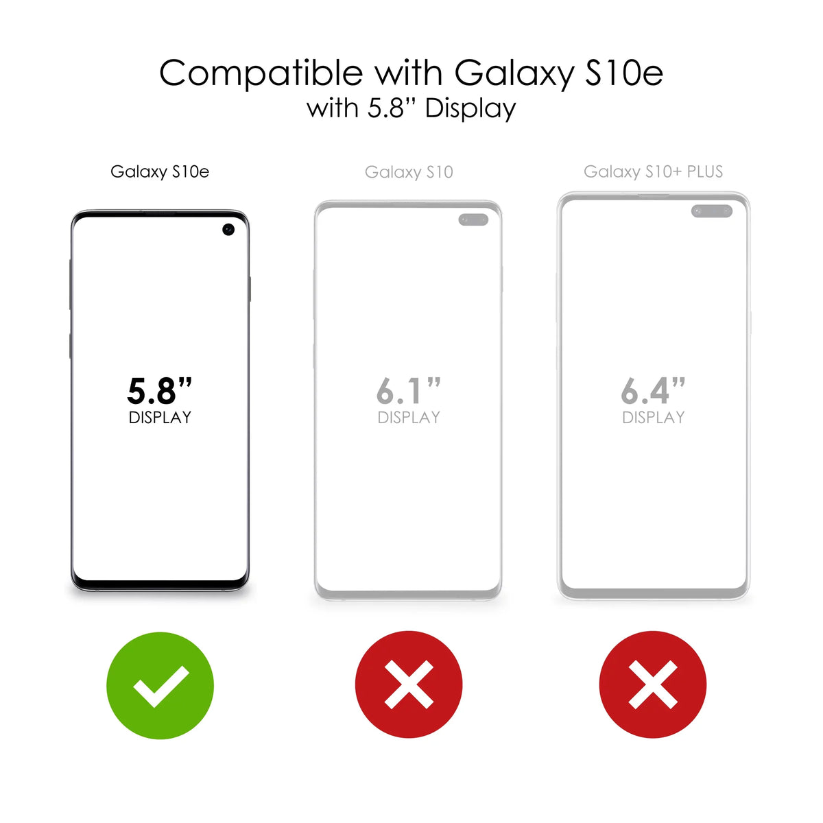 Screen) for - Even - Hybrid Faith See Walk S10e (5.8" Back, Bumper, Clear Corinthians 5:7 When Galaxy Glass By TPU I DistinctInk Protector 2 Acrylic Shockproof Screen Tempered Case Samsung Cannot -