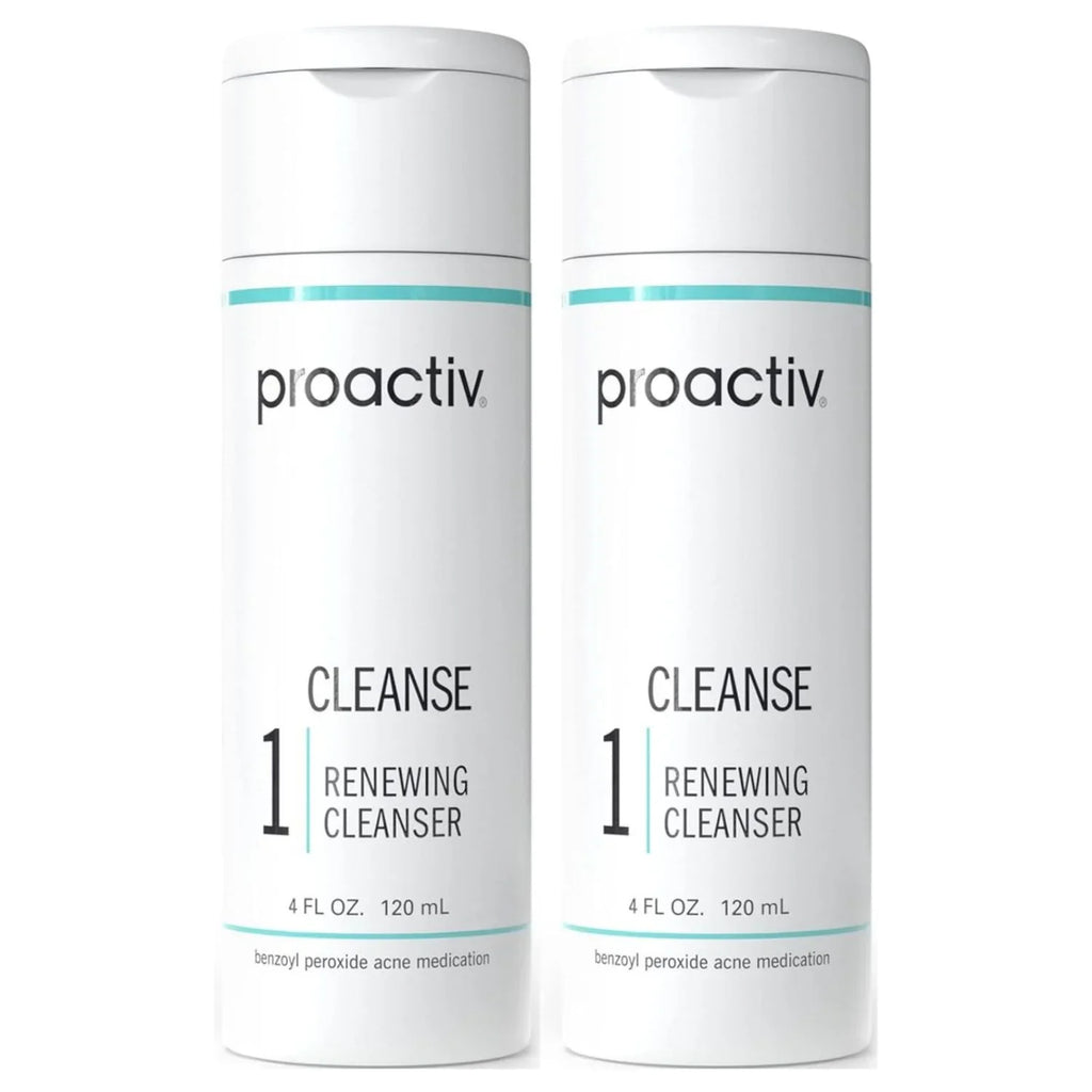 of Pack Medication 1 Solution Cleanser Cleanse Proactiv 2, Acne Each Renewing 4 Step oz