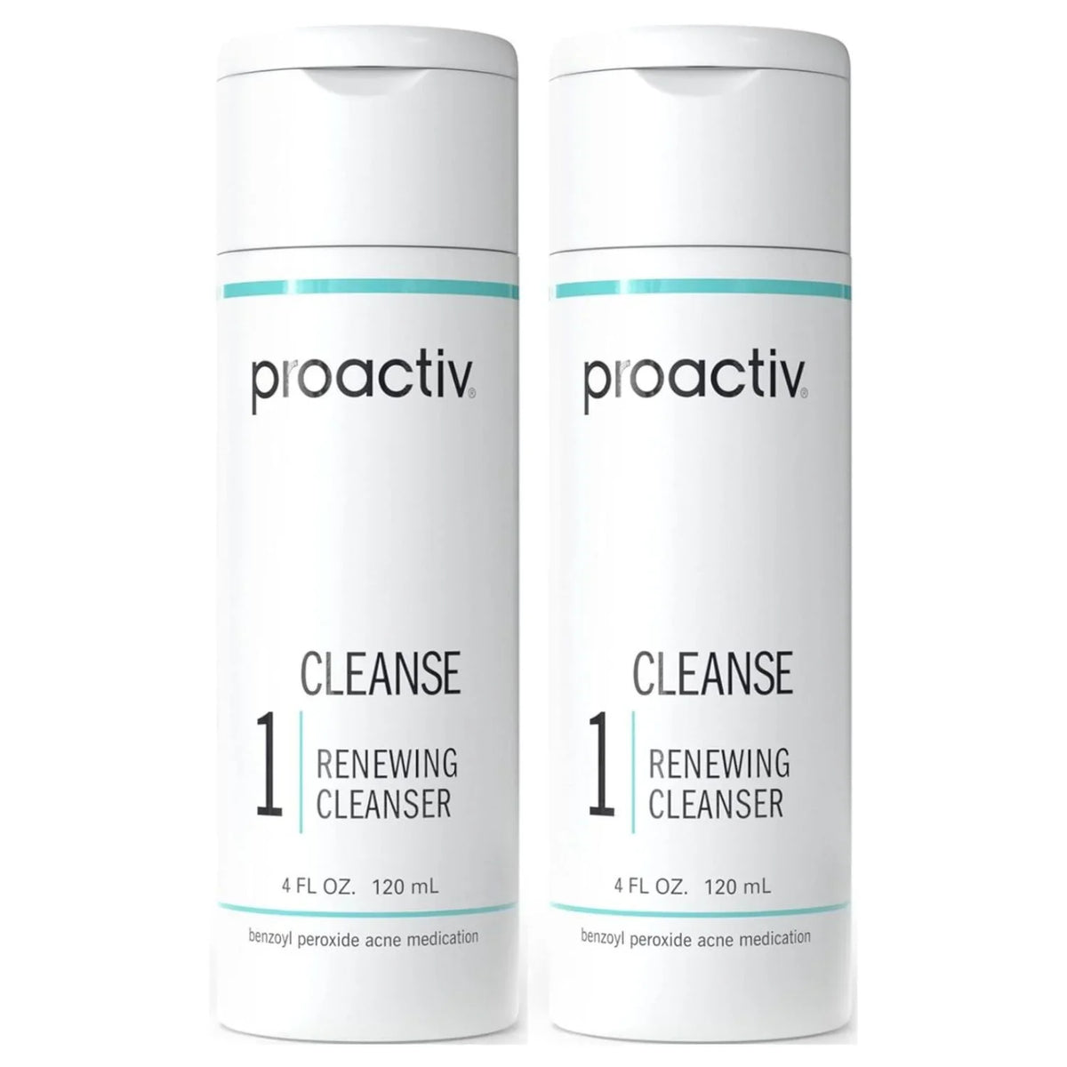 of Pack Medication 1 Solution Cleanser Cleanse Proactiv 2, Acne Each Renewing 4 Step oz