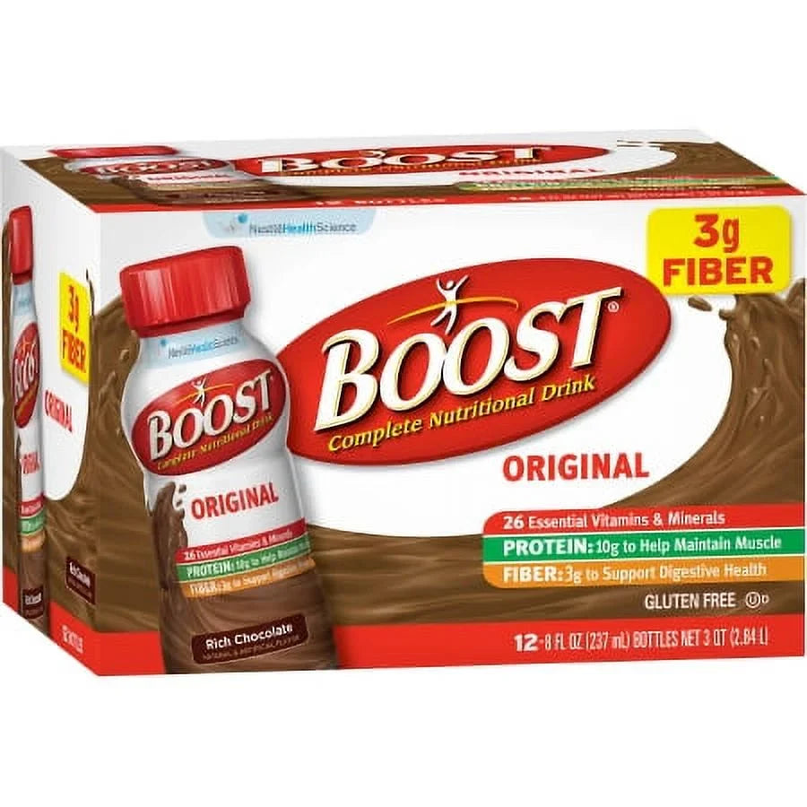 8 Chocolate 24 Case Bottle, Original oz., Boost of Rich