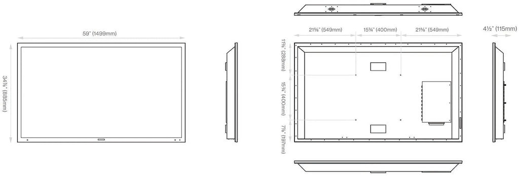 an Protect Outdoor 2 UHD 4K Series TV Furrion Epic Additional FDUF65CBS Shade 65" Coverage Full Weatherproof (2021) with Year by