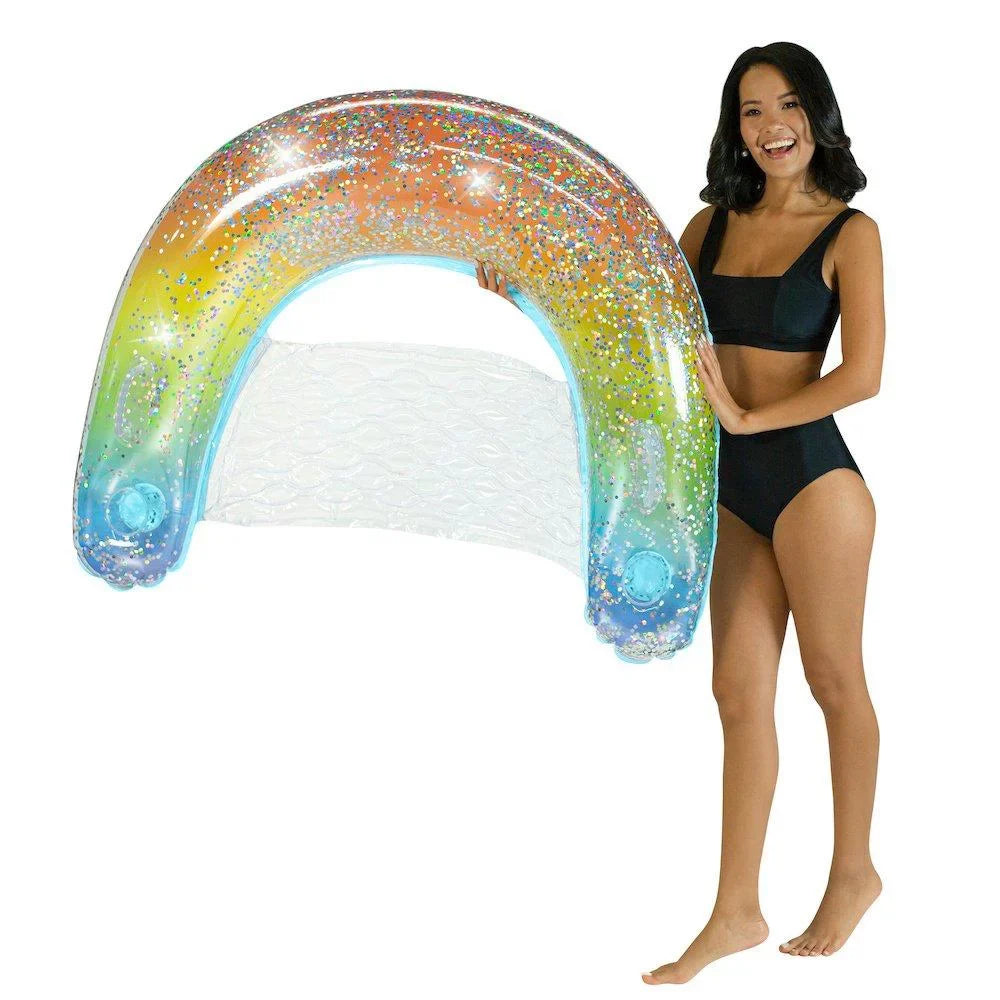 Pack PC6123GRH Noodle Deluxe Sun with Jumbo PoolCandy Party Chair Rainbow Collection Pool and