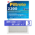 Home Filtrete Series 3M 3 Allergen Pollutants Air - FILTERS Filters - Filters (20x25x1) & *EN 2200 Premium