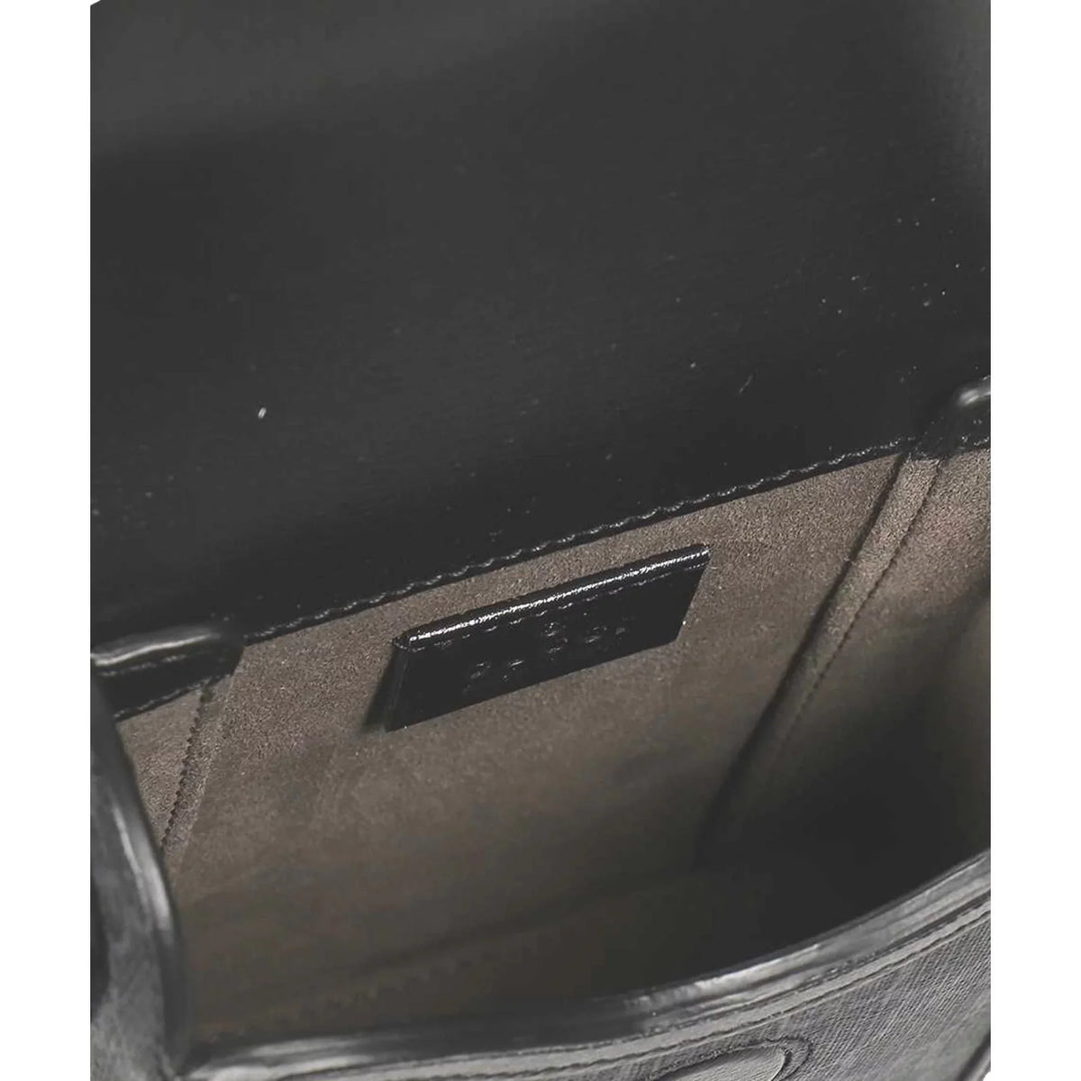 Black Printed Crossbody Gucci Minibag Retro Canvas GG