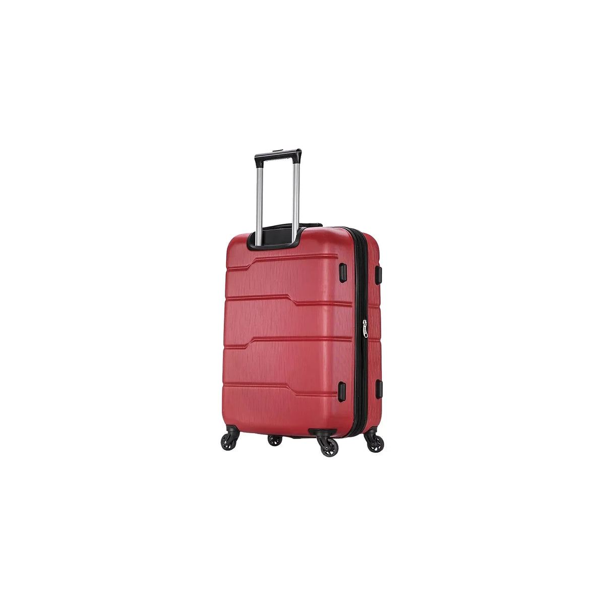 RODEZ Plastic Red Spinner DUKAP (DKROD00M-RED) PC/ABS Luggage 4-Wheel