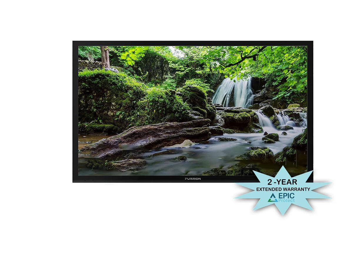 an Protect Outdoor 2 UHD 4K Series TV Furrion Epic Additional FDUF65CBS Shade 65" Coverage Full Weatherproof (2021) with Year by
