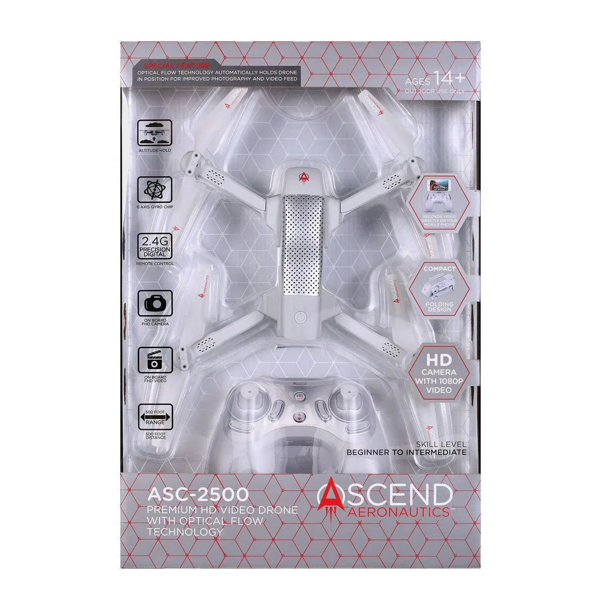 Premium Aeronautics Ascend Drone Hd Video Asc-2500