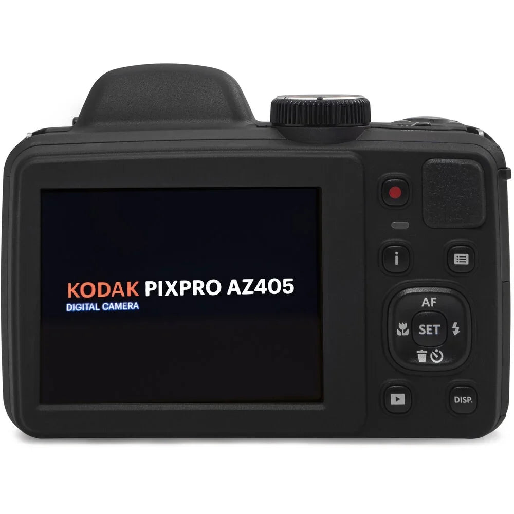 PIXPRO Battery Kodak Case + Digital Camera (Black) Kit AZ405 -64GB + Extra +Tripod