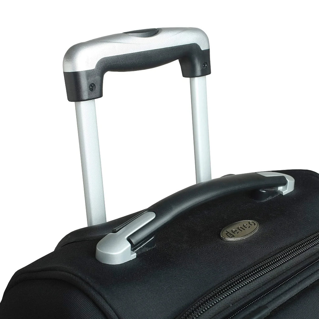 Carry-On Suitcase Rolling Cardinals Arizona Black Softside MOJO 21"