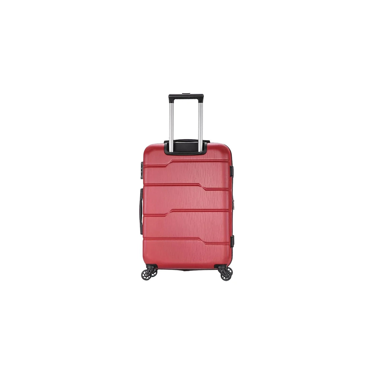 RODEZ Plastic Red Spinner DUKAP (DKROD00M-RED) PC/ABS Luggage 4-Wheel