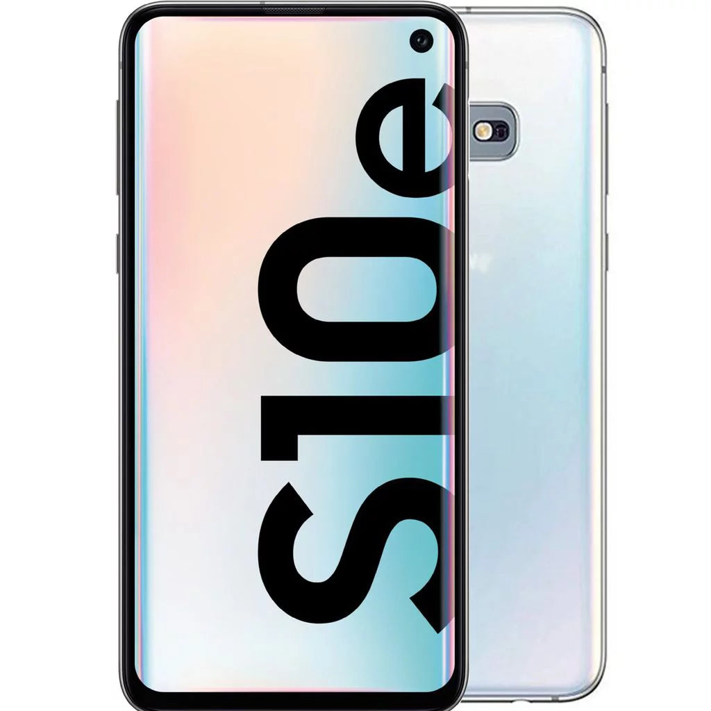 Galaxy S10e Unlocked Samsung 128GB Prism (Refurbished: G970U Phone Pre-Owned Fair) White Fully