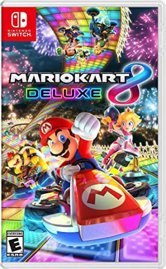 Memory Switch™ 128GB Deluxe Nintendo with Card 8 Mariokart OLED and