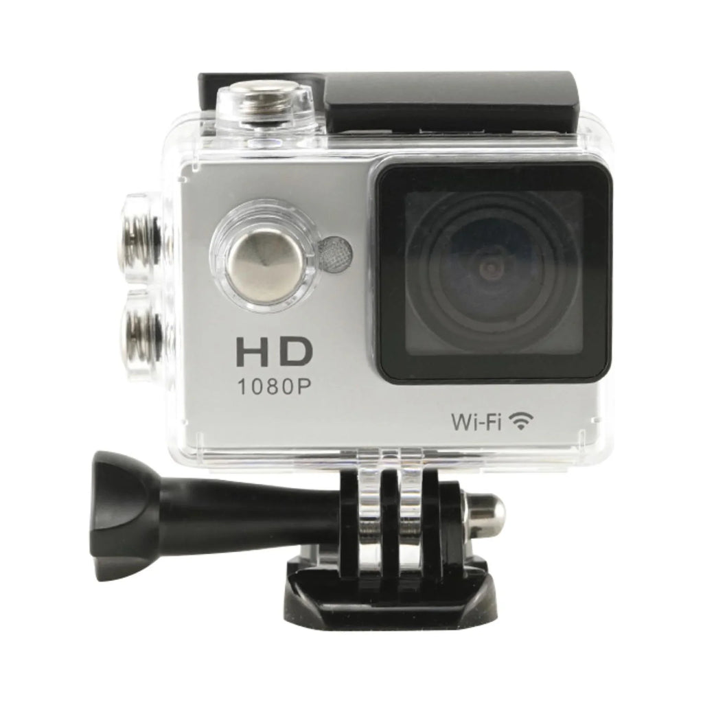 and Silver WiFi 1080P Durable Case Waterproof - Capture Clear Sound Video, Every Camera Recording, with Our Action Adventure