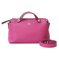 Fendi Women's Shoulder FENDI Pink Pre-Owned (Fair) Bag Leather Visaway