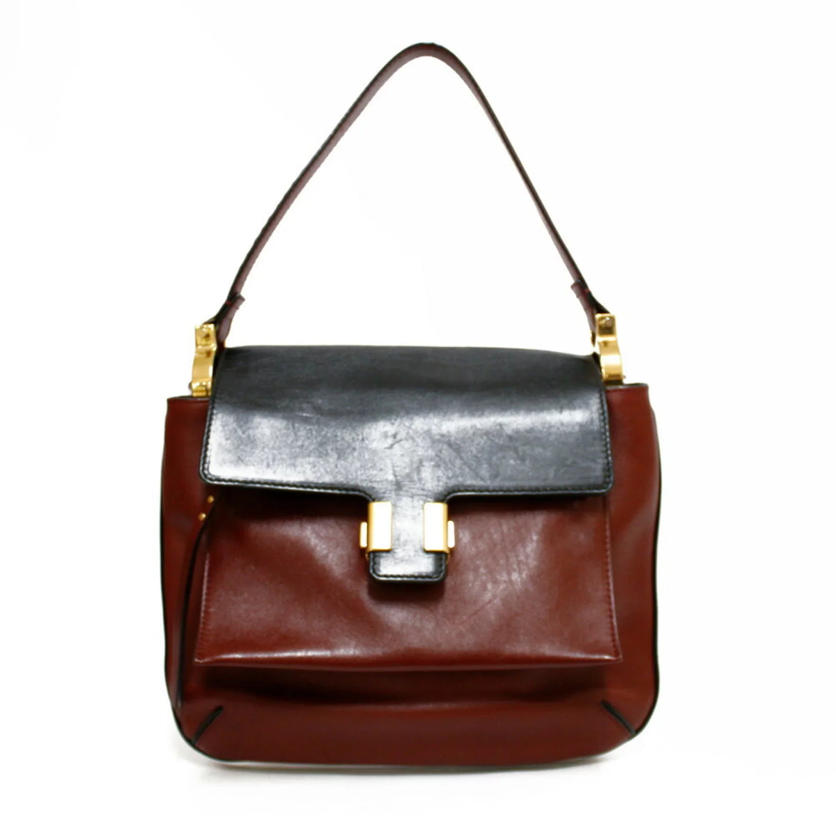 Leather Brown Chloe (Good) Pre-Owned Chloé Women's Bag Shoulder