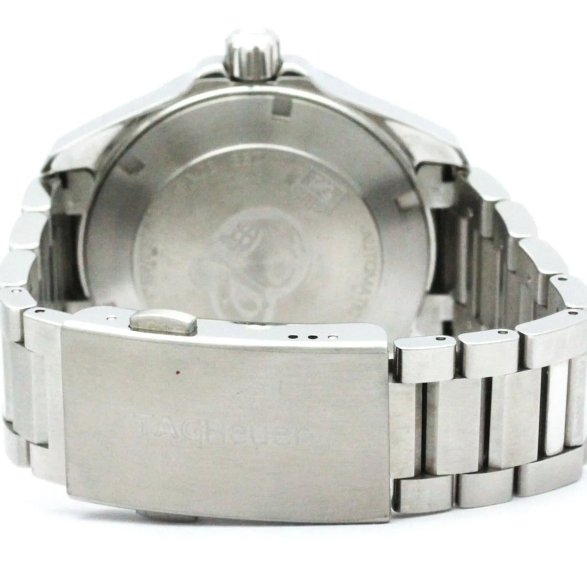 TAG Polished WAY2112 Watch Aquaracer HEUER Calibre 5 BF570555 Automatic (Good) Pre-Owned Steel