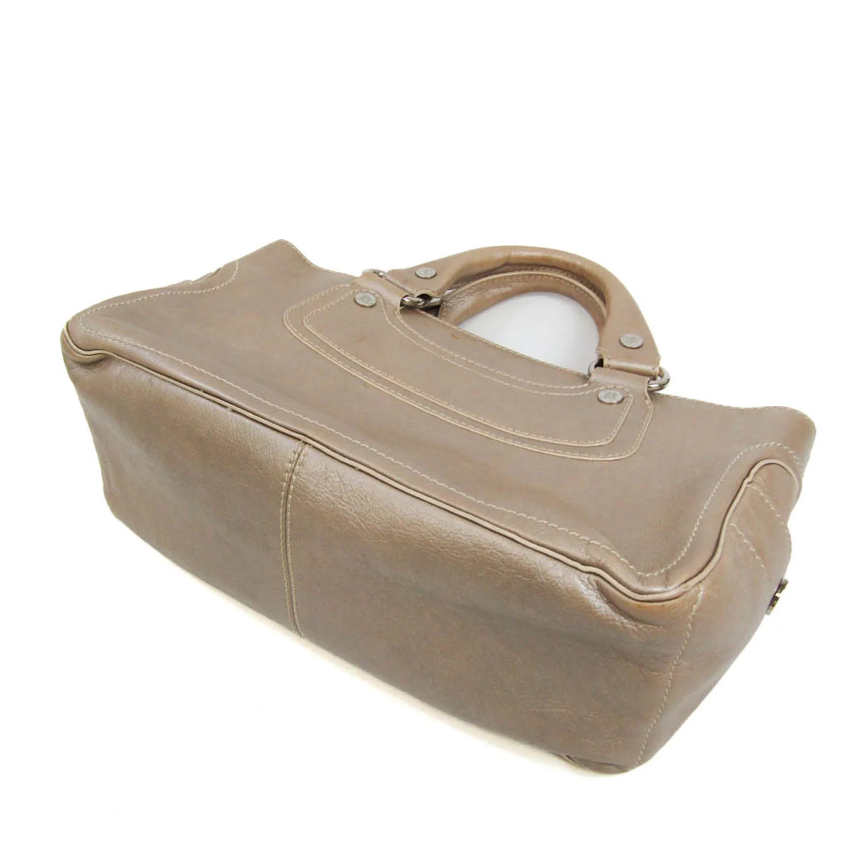 Handbag Celine Beige,Champagne Pre-Owned Boogie Leather Women's (Good)