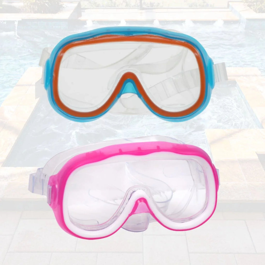& Masks Fun vary) Carrier Swim and Nose Set UV Pool 4 Storage of Summer Kids Outdoor CUSTOM Goggles, (Color Eyes Safety