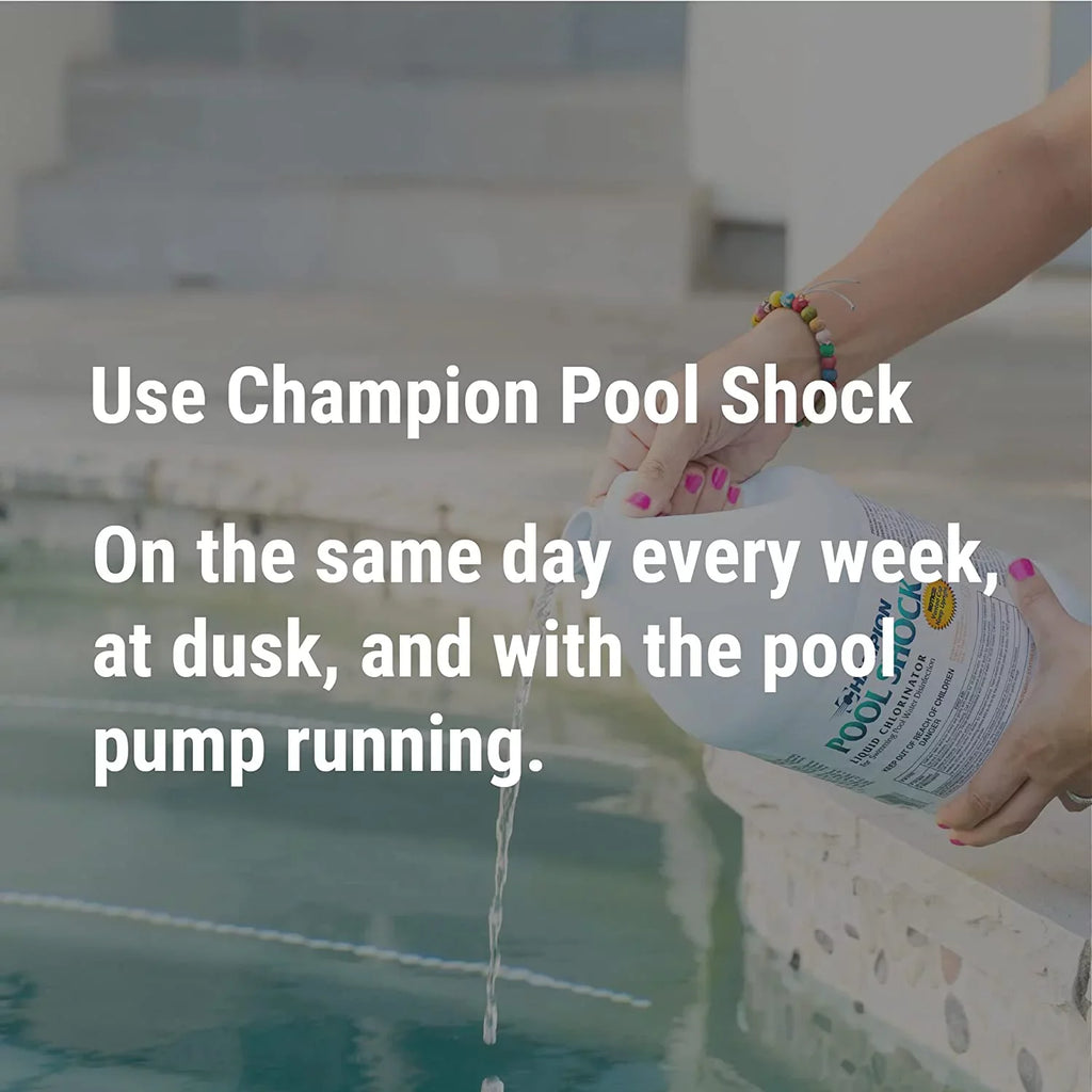 '- - Gallons) Shock 1 Chlorine Hypochlorite 12.5% Sodium Pool (Case Liquid