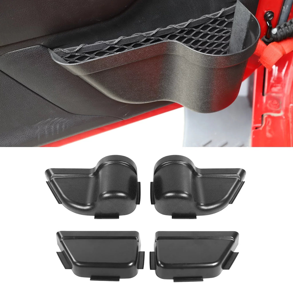 Rear 11-17 Wrangler For Box Front Organizer JK Door Pocket Storage & Net