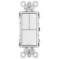 Quantity Radiant Pass Seymour RCD113WCC6 1 - Legrand White Single-Pole & Switch, 15A, 3